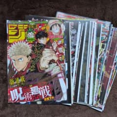 呪術廻戦 週刊少年ジャンプ 切り抜き カラーページ 扉絵 表紙 付録