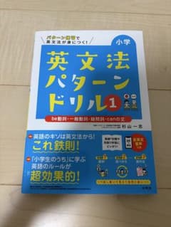 小学 英文法パターンドリル 1 be動詞・一般動詞・疑問詞・canの文のサムネイル