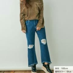 FLOVE  ダメージデニム  美品のサムネイル