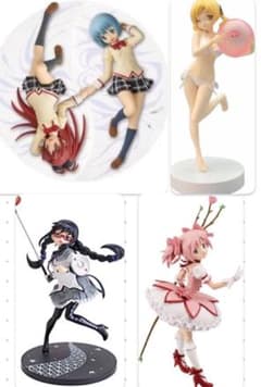 まどマギ　フィギュアまとめ売り　プライズのサムネイル