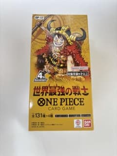 ワンピース 世界最強の戦士 BOX テープカットのサムネイル
