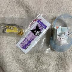サンリオ キーホルダー 3点セット クロミ ぐでたま　はなまるおばけのサムネイル