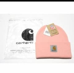 Carhartt カーハート ニット帽 ビーニー ピンク 新品 キャップ - メルカリ