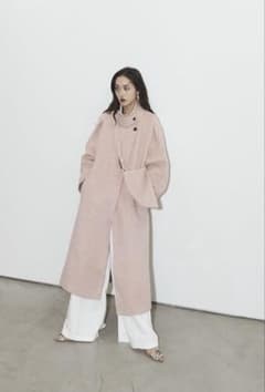 Andrea&co. ペールウールロングコート - メルカリ