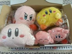 星のカービィ ぬいぐるみ マスコット 5点セット　プライズ　詰め合わせ　キービィのサムネイル