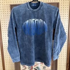 テンダーロイン TEE L/S ACID WASH G ロンT L ネイビー - メルカリ