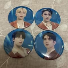 SEVENTEEN 缶バッジ 4点セット まとめ売り セブチのサムネイル