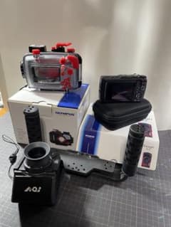 OLYMPUS TG-6 水中カメラ＋ハウジングセット - メルカリ