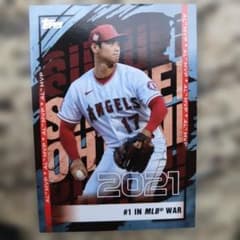 Topps 大谷翔平 2021 MVP トレーディングカード - メルカリ