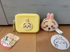ちいかわ うさぎ シリコンポーチ ミニがま口ポーチ - メルカリ