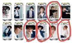 Nissy ラベル缶　4点セット　ラベルのみのサムネイル