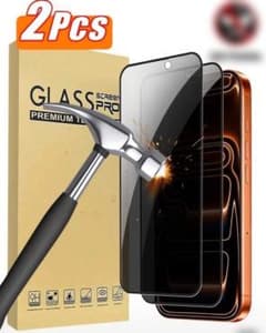 iPhone15 Pro Max 強化ガラス保護フィルム 2枚セット 9H硬度のサムネイル