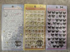 【正規品】サンリオ　ボンボンドロップシール　ミニ　３種セット　miniのサムネイル
