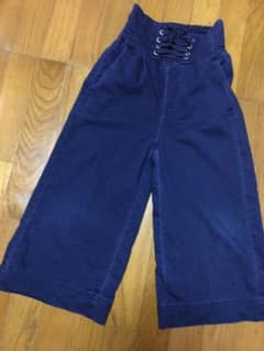 ソフトデニムワイドパンツ　女の子150cmのサムネイル