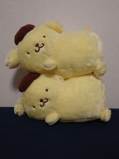 サンリオ ポムポムプリン ぐうたら超BIGぬいぐるみ 2点セット