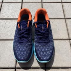 Under Armour FLOW ランニングシューズ ネイビー/オレンジのサムネイル