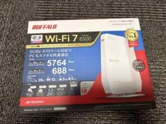 BUFFALO Wi-Fi 7 ルーター WSR6500BE6P-WH 中古 BUFFALO Wi-Fi 7 ルーター WSR6500BE6P-WH 中古 - メルカリ
