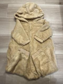 UNIQLO くま耳ロンパース 80サイズのサムネイル
