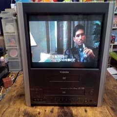 TOSHIBA テレビデオ 本体 ブラウン管テレビ DVD VHS - メルカリ