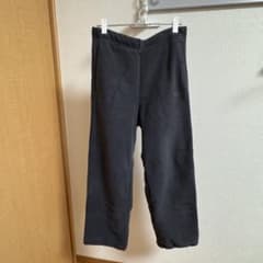 UNIQLO & NEEDLES フリースワイドパンツ ダークグレー S