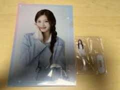 IVE LEESEO 클리어 파일 아크릴 스탠드 세트