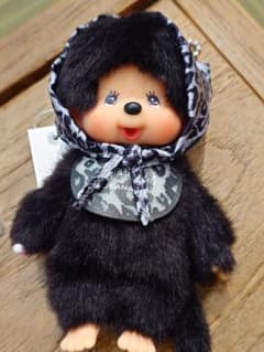 Monchhichi モンチッチ ぬいぐるみ マスコット ヒョウ柄のサムネイル