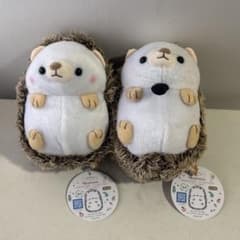 はりまる　ハリネズミのぬいぐるみ 2体セットのサムネイル