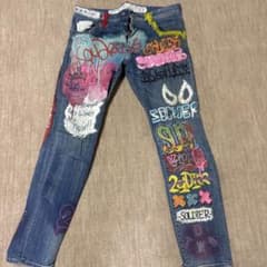 DSQUARED2 超激レアデニムパンツ、サイズ46極美品のサムネイル