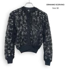 ERMANNO SCERVINO 刺繍 レース カーディガン ブラウス 38 - メルカリ