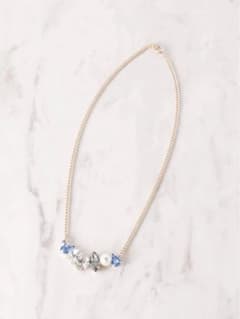 Viaggio Blu ビジュートップネックレス
