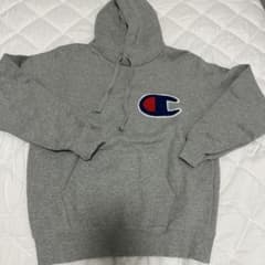 Champion パーカー グレー Mサイズのサムネイル