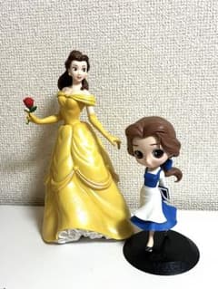 ディズニー  ベル  美女と野獣 フィギュア Qposket セットのサムネイル