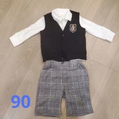 フォーマル ベストとショートパンツ セット　入園式　男の子のサムネイル