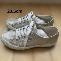 SUPERGA スニーカー 37 シルバー 23.5cm - メルカリ