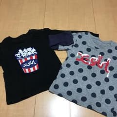 お値下げ！エックスガール キッズTシャツ2枚！ 95㎝のサムネイル