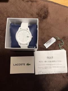 ラコステ　腕時計　ホワイト　美品のサムネイル