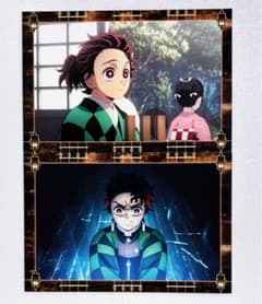 [신품] 귀멸의 칼날 ufotable 카페 반권 엽서 탄지로