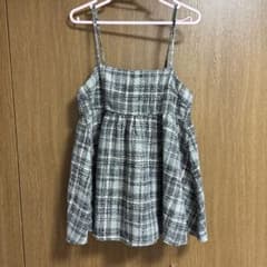 GRL ツイードチェック柄 ビスチェのサムネイル