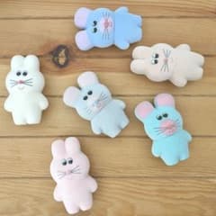 Thumbnail of むにゅ　ミニチュアマスコット6点セット