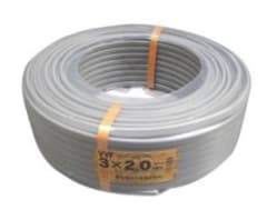 値引き❗️VVF2.0-3c 100m 赤白黒　新品未使用のサムネイル