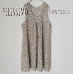 フェリシモ Sunny clouds 花柄ワンピース   Lのサムネイル