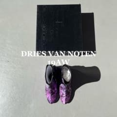 DRIES VAN NOTEN 19AW Floral Pattern boot - メルカリ