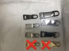 ファスナー引き手　2サイズ　3カラーのサムネイル