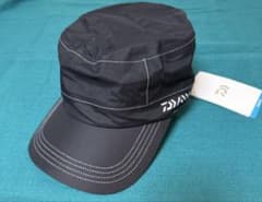 DAIWA ダイワ　ワークキャップ レインマックス透湿防水加工　新品未使用　黒のサムネイル