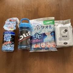 シャツミスト・冷感タオル・メンズシート・冷タオル4点まとめ売りのサムネイル