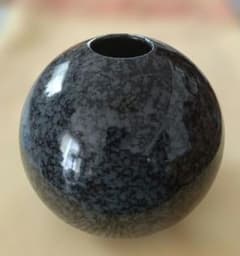 TACHIKICHI 黒釉 結晶釉 一輪挿し 花瓶 花器のサムネイル