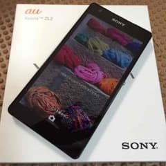 au-SONY Xperia ZL2 SOL25 white 付属品未使用のサムネイル