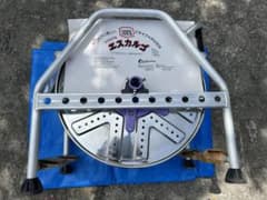 【新品未使用】アルミス エスカルゴ 動噴ホース巻取機 農業 散水 噴霧 防除用 新品未使用】アルミス エスカルゴ 動噴ホース巻取機 農業 散水 噴霧