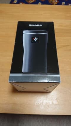 新品未使用シャーププラズマクラスターイオン発生空気清浄機(ブラック)のサムネイル