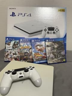 [최종 가격 인하] PlayStation4 그레이셔 화이트 1TB 소프트 첨부